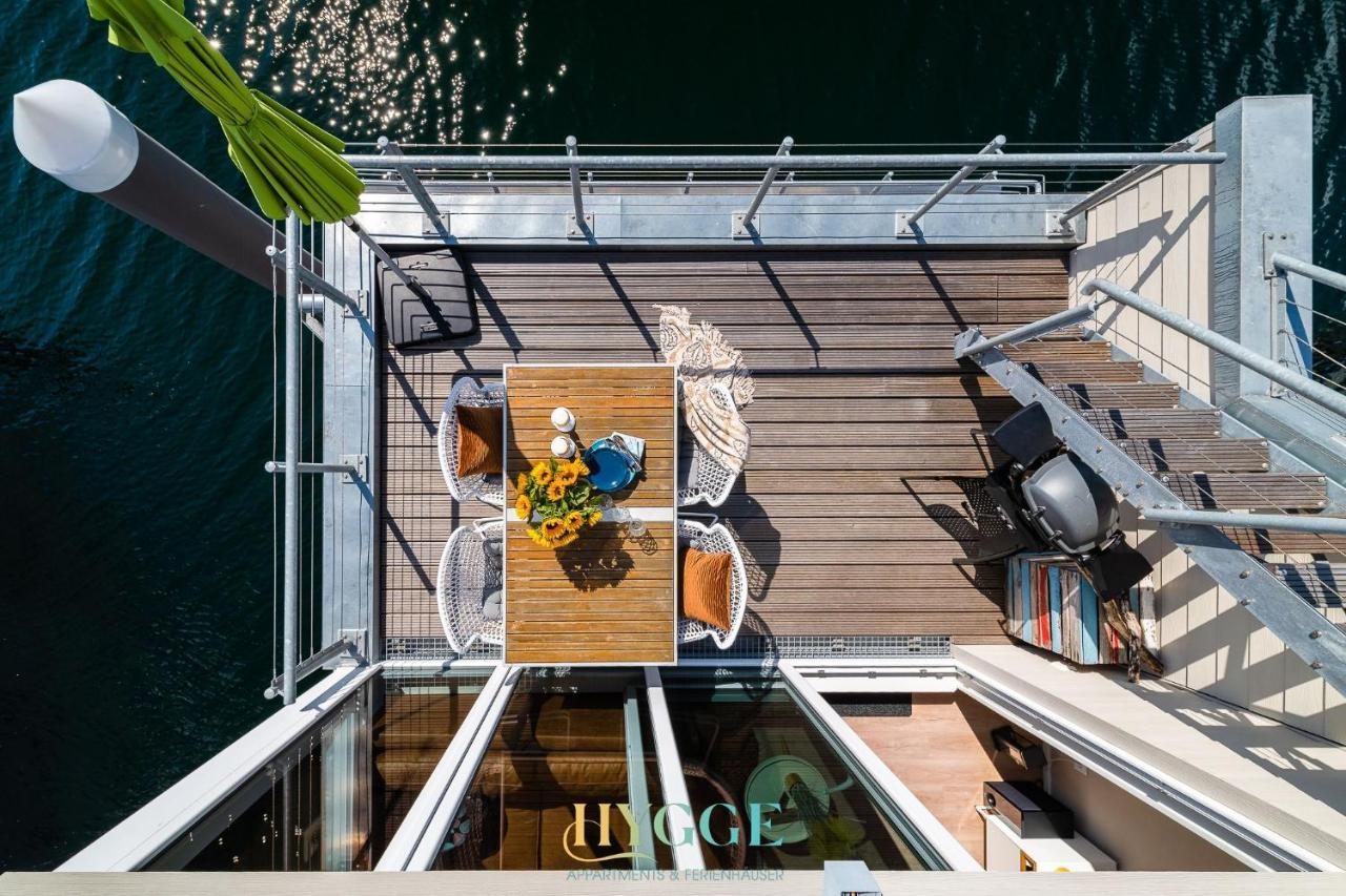 מלון Schwimmendes Haus Hygge אולפניץ מראה חיצוני תמונה