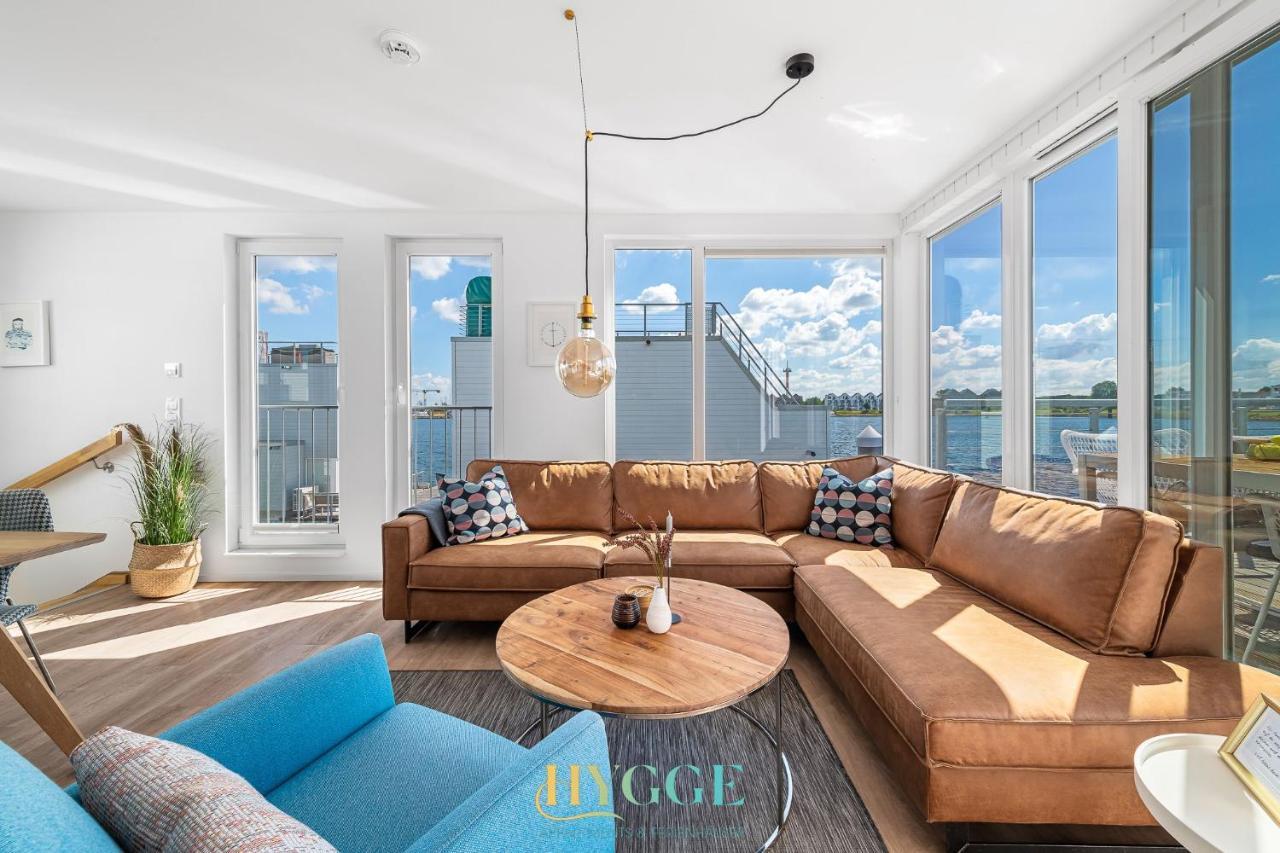 מלון Schwimmendes Haus Hygge אולפניץ מראה חיצוני תמונה